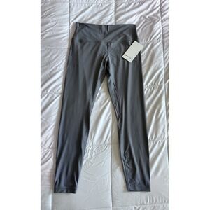 New Lululemon Align Ribbed High Rise Size 12 Pants 28" Leggings Belgian Blue NWT